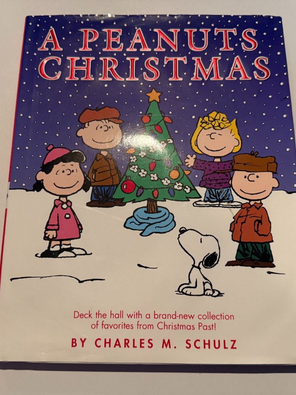 A Peanuts Christmas Charles M Schulz 2002 First Edition Hardcover Snoopy Book
